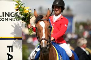Arthur Da Silva och La Toya under prisutdelningen.