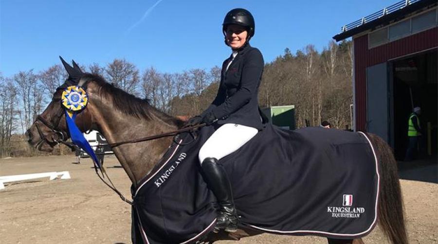Sandra och Sirocco. Foto: Privat