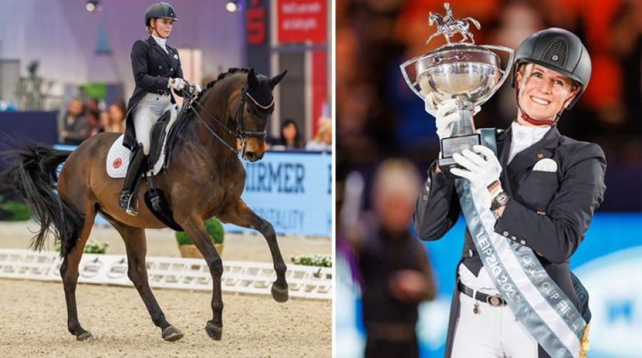 Jessica von Bredow-Werndl vinner världscupen i dressyr