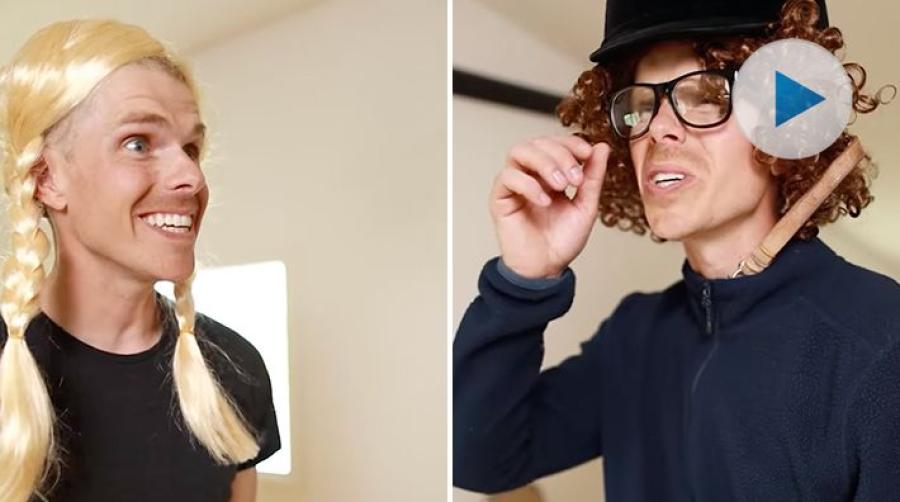 <p>Sina stallvänner träffar man oftast i just stallet, i ridkläder och allt där till. Känner du igen dem om ni skulle stöta på varandra på stan?</p>