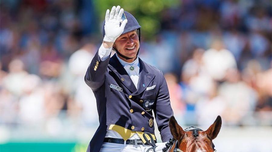 Patrik Kittel nära pallplats i küren