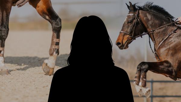 Genrebilder: Ida Lindemann, Siluett av kvinna: AI