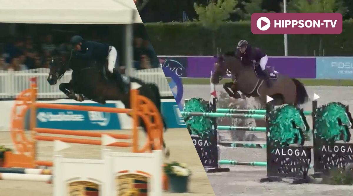 Jens Fredricson och Petronella Andersson levererade båda på toppform i helgen. Skärmavbilder från Clipmyhorse