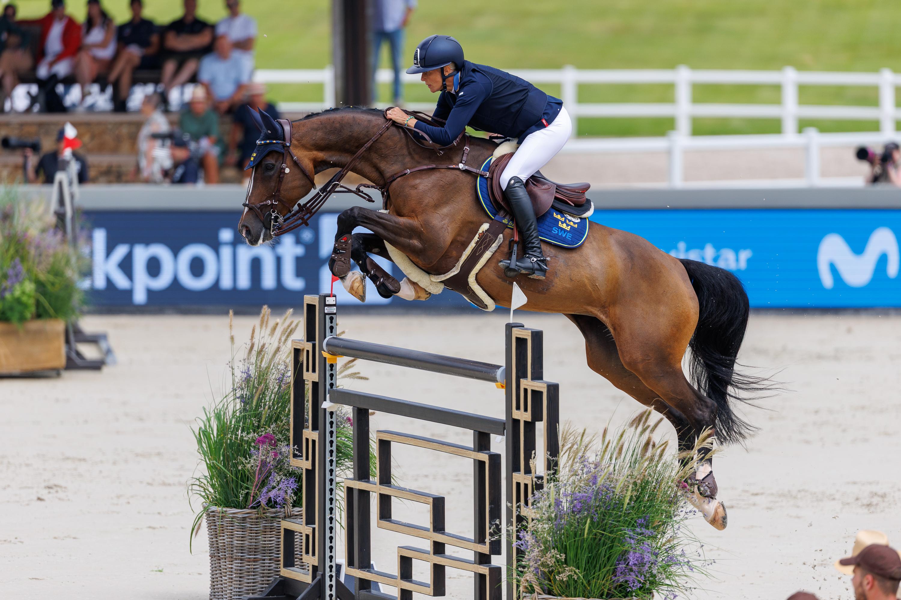 Erika Lickhammer-Van Helmond med sin I. Comme Tessa VHL. Foto: Tomas Holcbecher 
