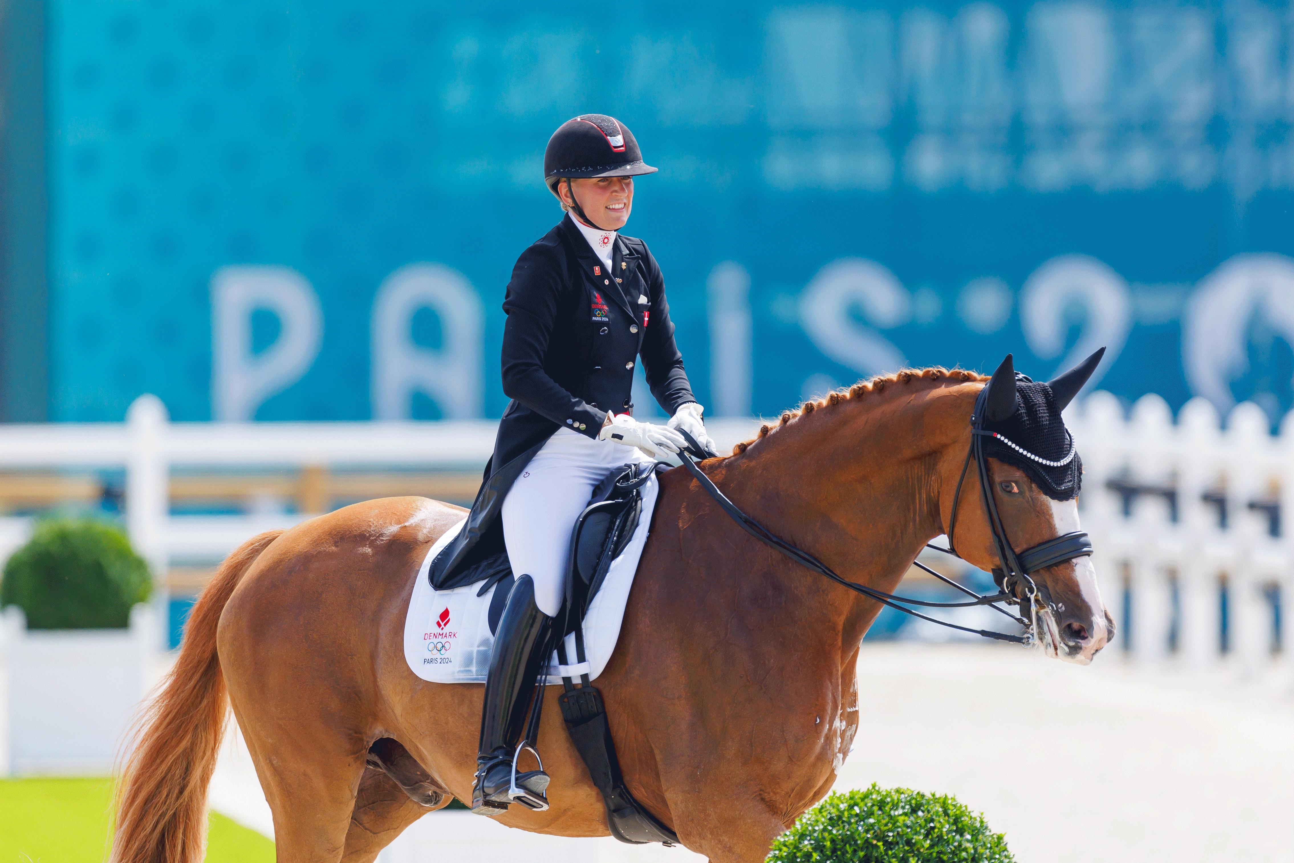 Nanna Skodborg Merrald på Zepter vid de olympiska spelen i Paris 2024. Foto: Tomas Holcbecher