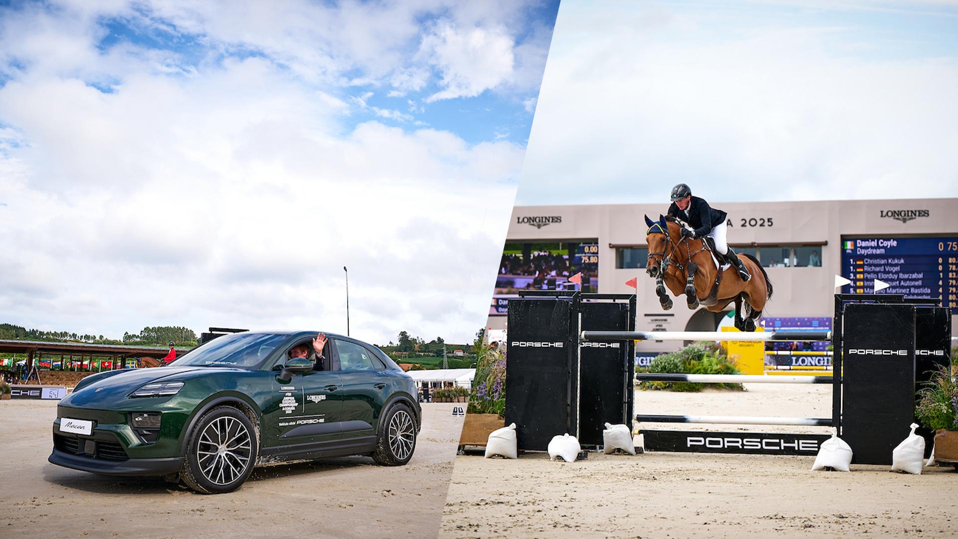 Daniel Coyle vann Grand Prix och kör hem i en Porsche