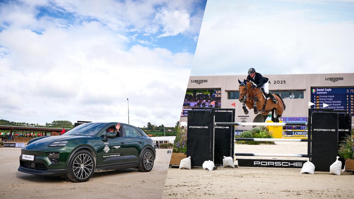 Daniel Coyle vann Grand Prix och kör hem i en Porsche