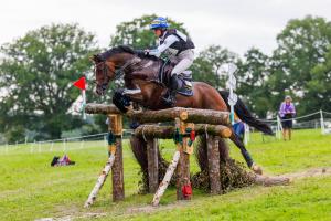 Sara Algotsson Ostholt och Dynamite Jack. Arkivfoto: Tomas Holcbecher