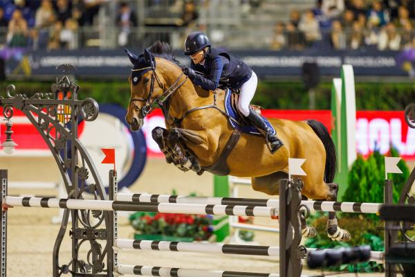Malin Baryard-Johnsson startar i helgens GCT. Foto: Tomas Holcbecher