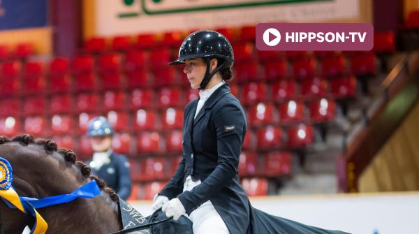 Linnéa Holmgren under Breeders 2024. Foto: Ida Lindemann