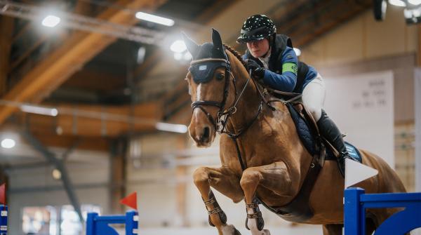 Kajsa Björe är en av ryttarna som ingår i programmet. Foto: Ida Lindemann