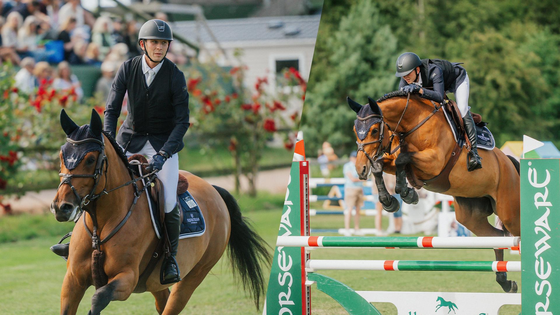 Viktor Edvinsson och Bibi Race. Foto: Ida Lindemann