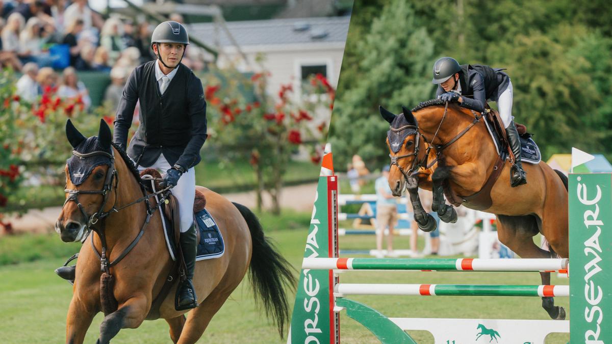 Viktor Edvinsson och Bibi Race. Foto: Ida Lindemann