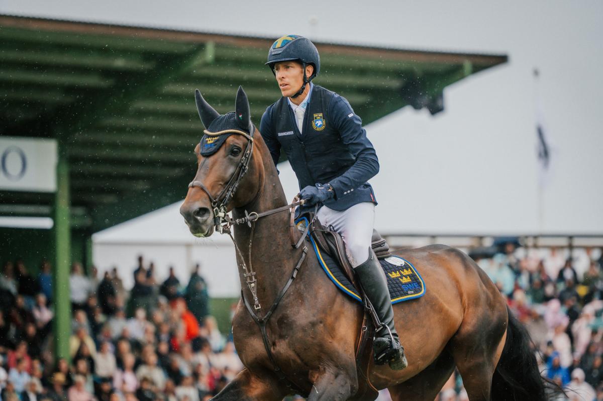 Henrik von Eckermann och Minute Man under Falsterbo Horse Show 2025. Foto: Ida Lindemann