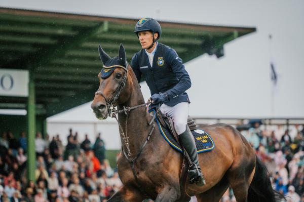 Henrik von Eckermann och Minute Man under Falsterbo Horse Show 2025. Foto: Ida Lindemann