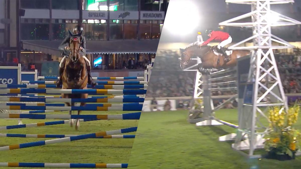 Joseph Stockdale och Vaclav Stanek hoppade båda felfritt och slog rekord.