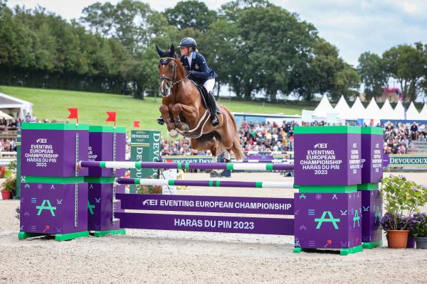 Amanda Staam och Corpoubet AT är ett av ekipagen i det svenska laget. Foto: Scoop Dyga/Bildbyrån
