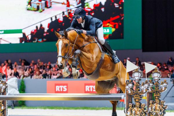 Kevin Staut och Beau de Laubry Z i Geneve i slutet av 2024. Foto: Tomas Holcbecher