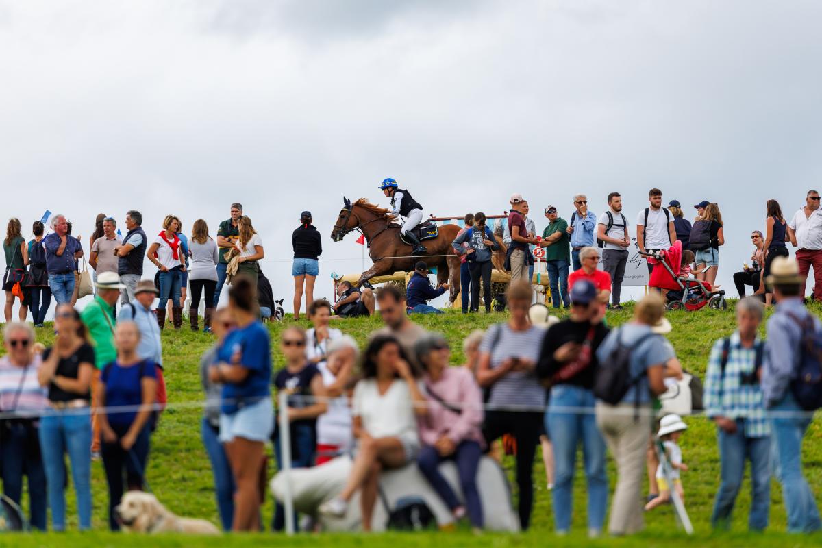Amanda Staam och Corpoubet är det enda svenska ekipaget som startar. Arkivfoto: Tomas Holcbecher