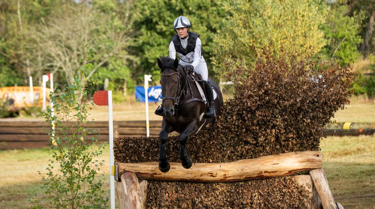 Frida Andersen med Box Lyon. Foto: Michaela Swärd/Pressbild SWB