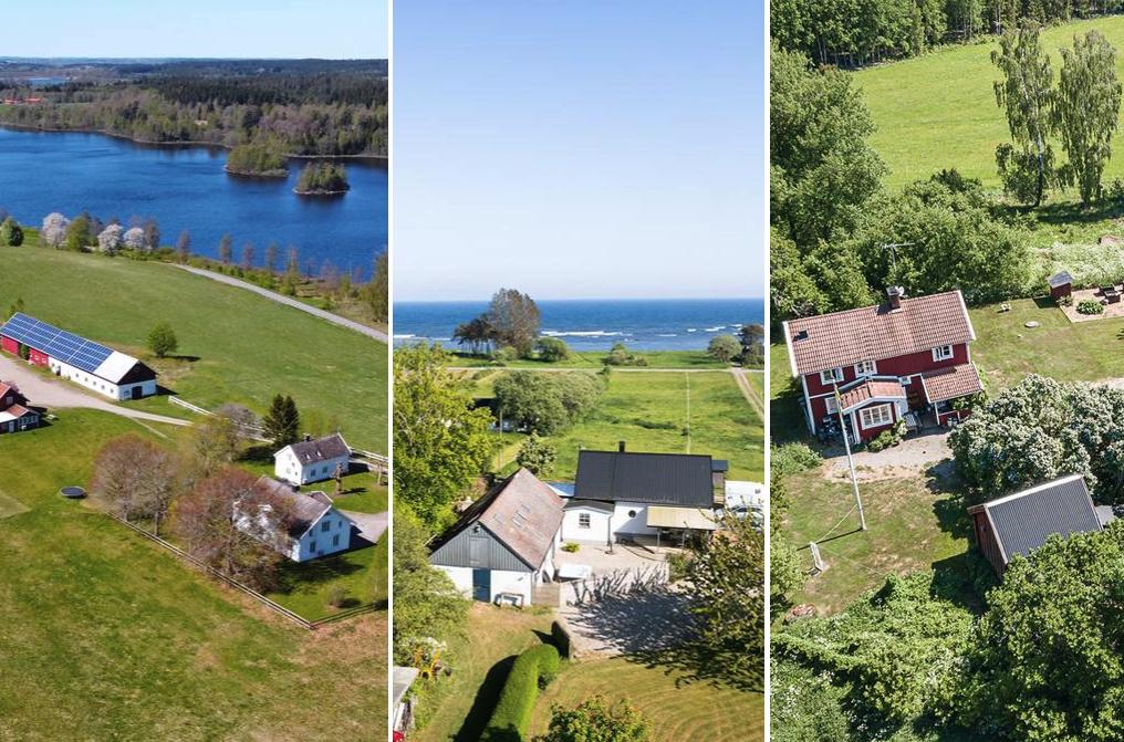 Fem hästgårdar under tio miljoner 