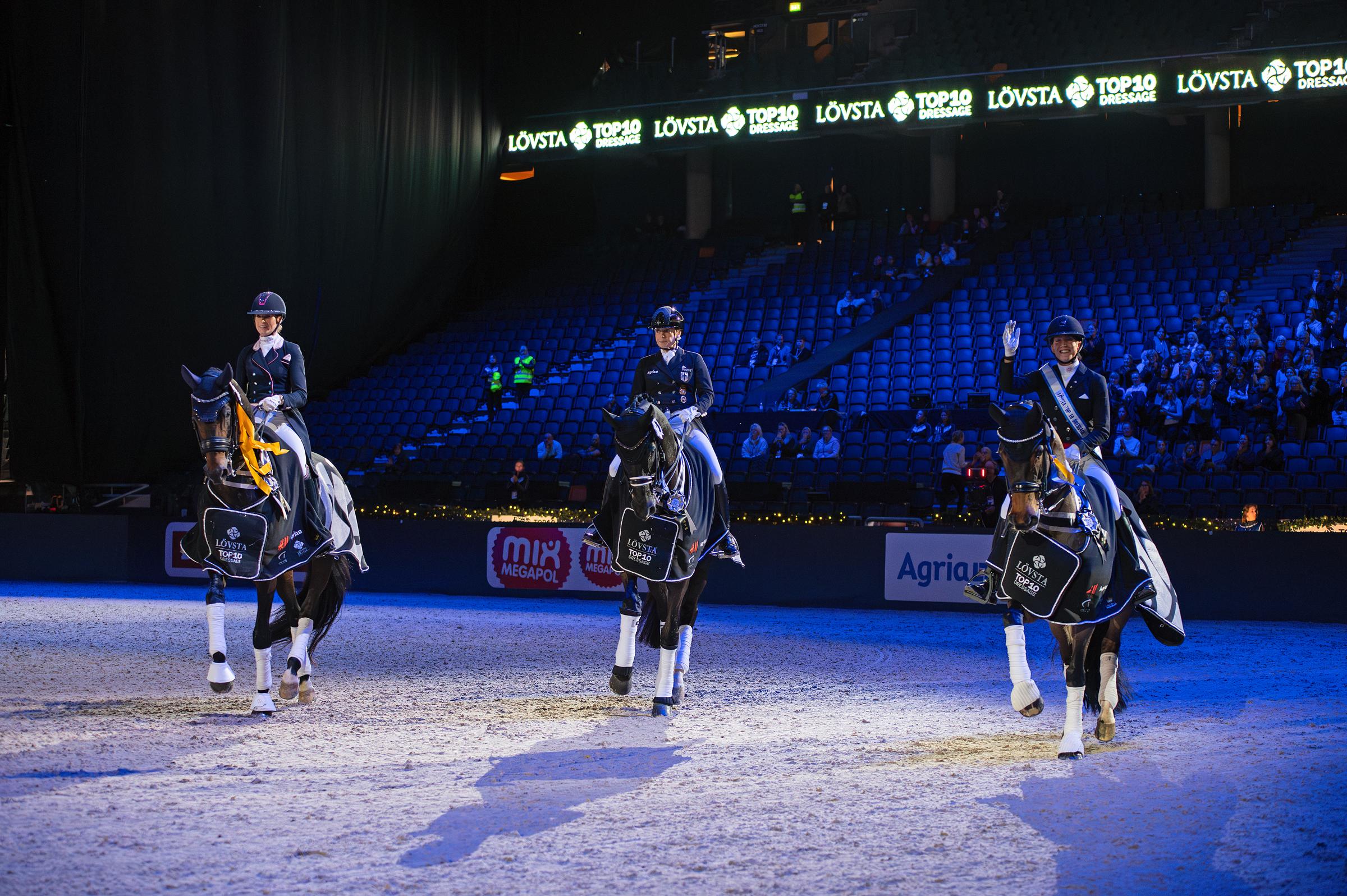 Ärevarv från Topp-10 finalen förra året. Foto: Jennie Börs