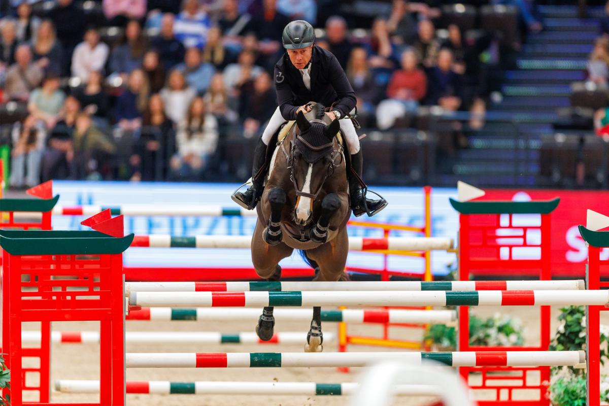 Rolf-Göran Bengtsson och Caillan. Foto: Tomas Holcbecher