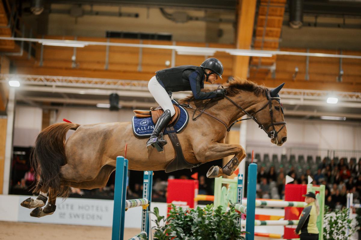 Malin Baryard Johnsson under förra årets tävlingar. Foto: Ida Lindemann