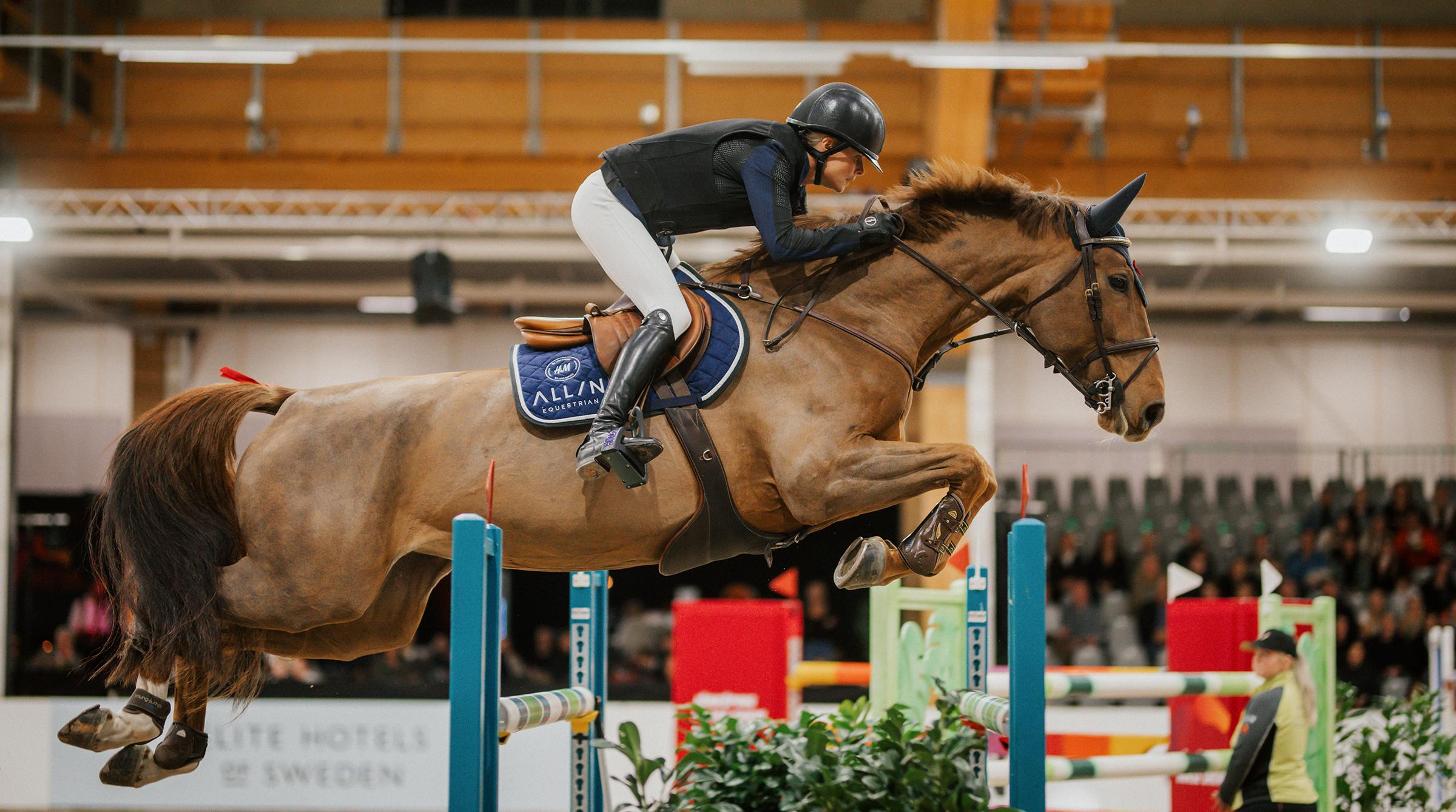 Malin Baryard Johnsson med CCStud’s Liisolde. Arkivfoto: Ida Lindemann