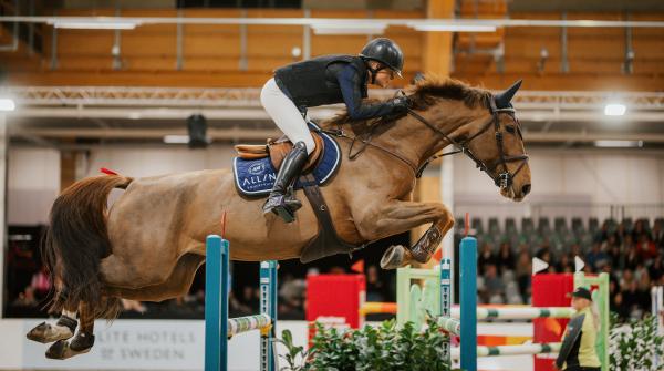 Malin Baryard Johnsson med CCStud’s Liisolde. Arkivfoto: Ida Lindemann