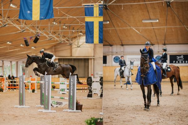 Ella Löfgren och Linus. Foto: Ida Lindemann