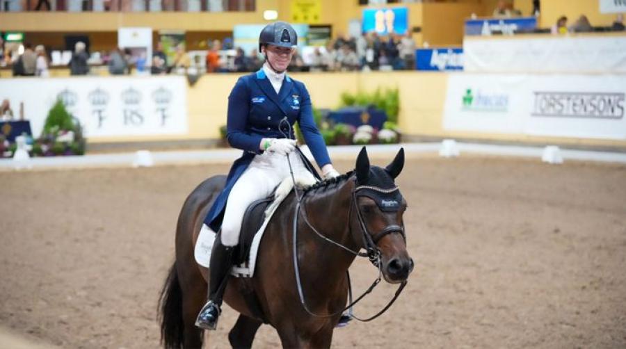 Denise och Bergsjöholms Arezzo.