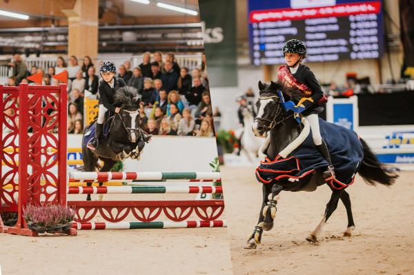 Med mod och full fart segrade Ellen Graff i Agria Pony Trophy