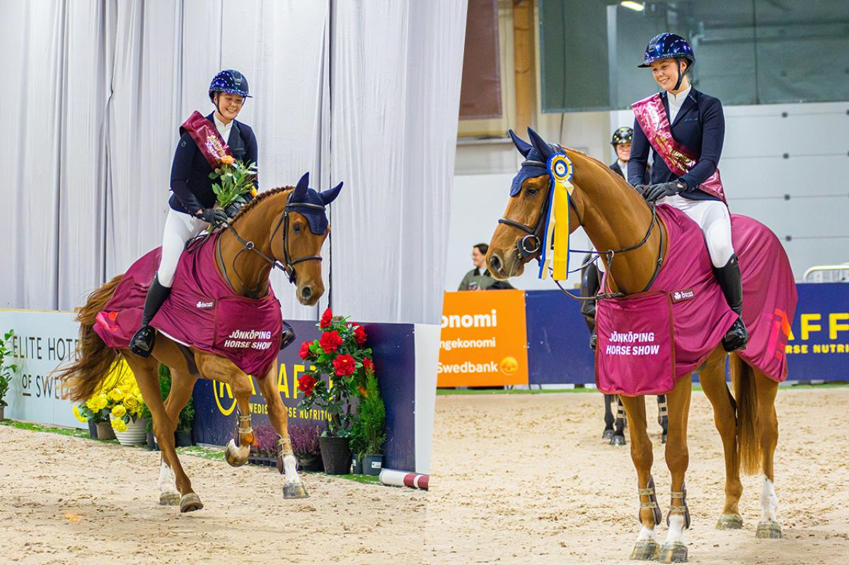 Olivia Didrik och Drop of Diamond M. Foto: Clara Wallin