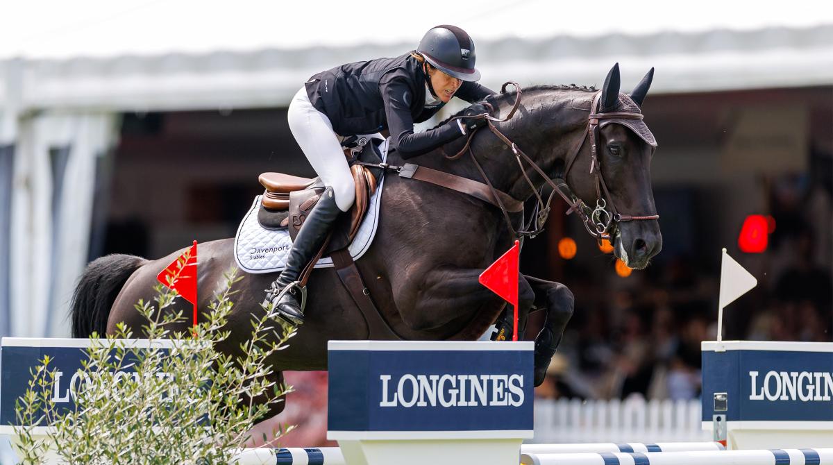 Angelie von Essen med Voila DK Z. Arkivfoto: Tomas Holcbecher