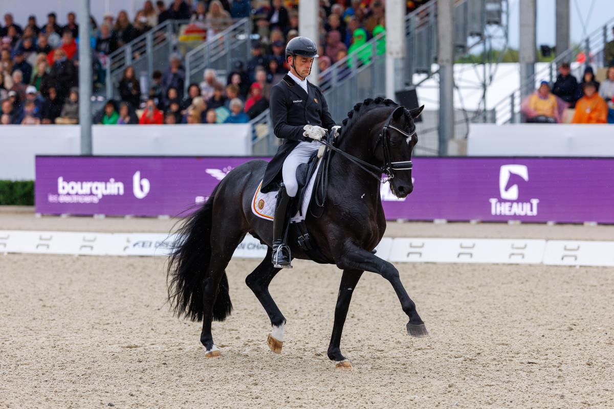 Justin Verboomen och Zonik Plus från EM i somras. Foto: Tomas Holcbecher