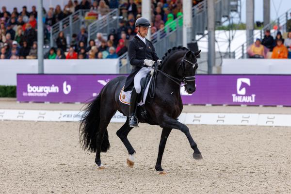 Justin Verboomen och Zonik Plus från EM i somras. Foto: Tomas Holcbecher