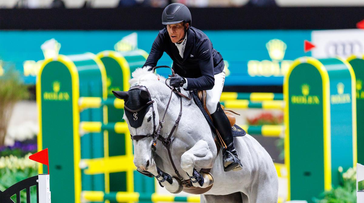 Henrik von Eckermann och Calizi. Arkivfoto: Tomas Holcbecher