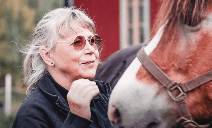 Anna visste från barnsben att hon skulle bli veterinär