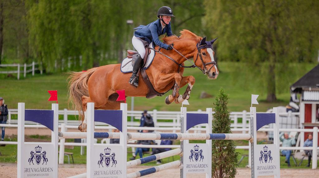 Emma med Magic Dream Girl GR. Foto: Ida Ahlsten