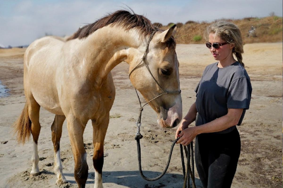 Nadine och Zapphire Boy. Foto: Privat