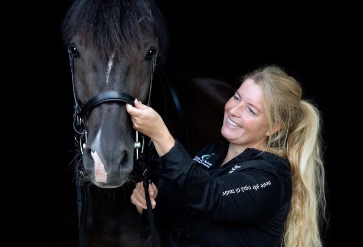 Veterinär och kiropraktor Heidi Nielsen. Foto: Privat