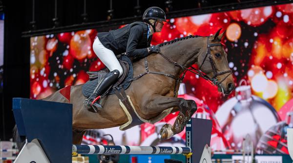 Linn Arvidsson startade höstfinalen även förra året, då med Clark Kent HE. Foto: Jennie Börs