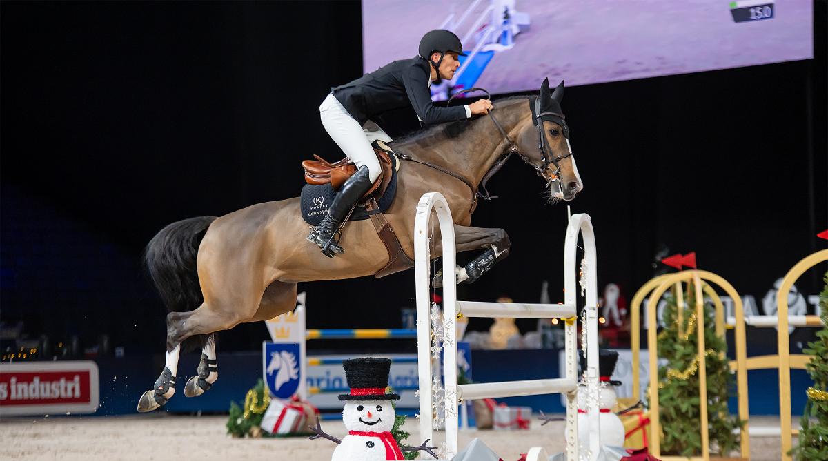 Henrik von Eckermann under SIHS 2024. Foto: Jennie Börs