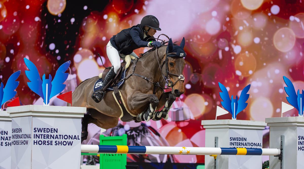 Petronella Andersson vid SIHS 2023. Foto: Jennie Börs