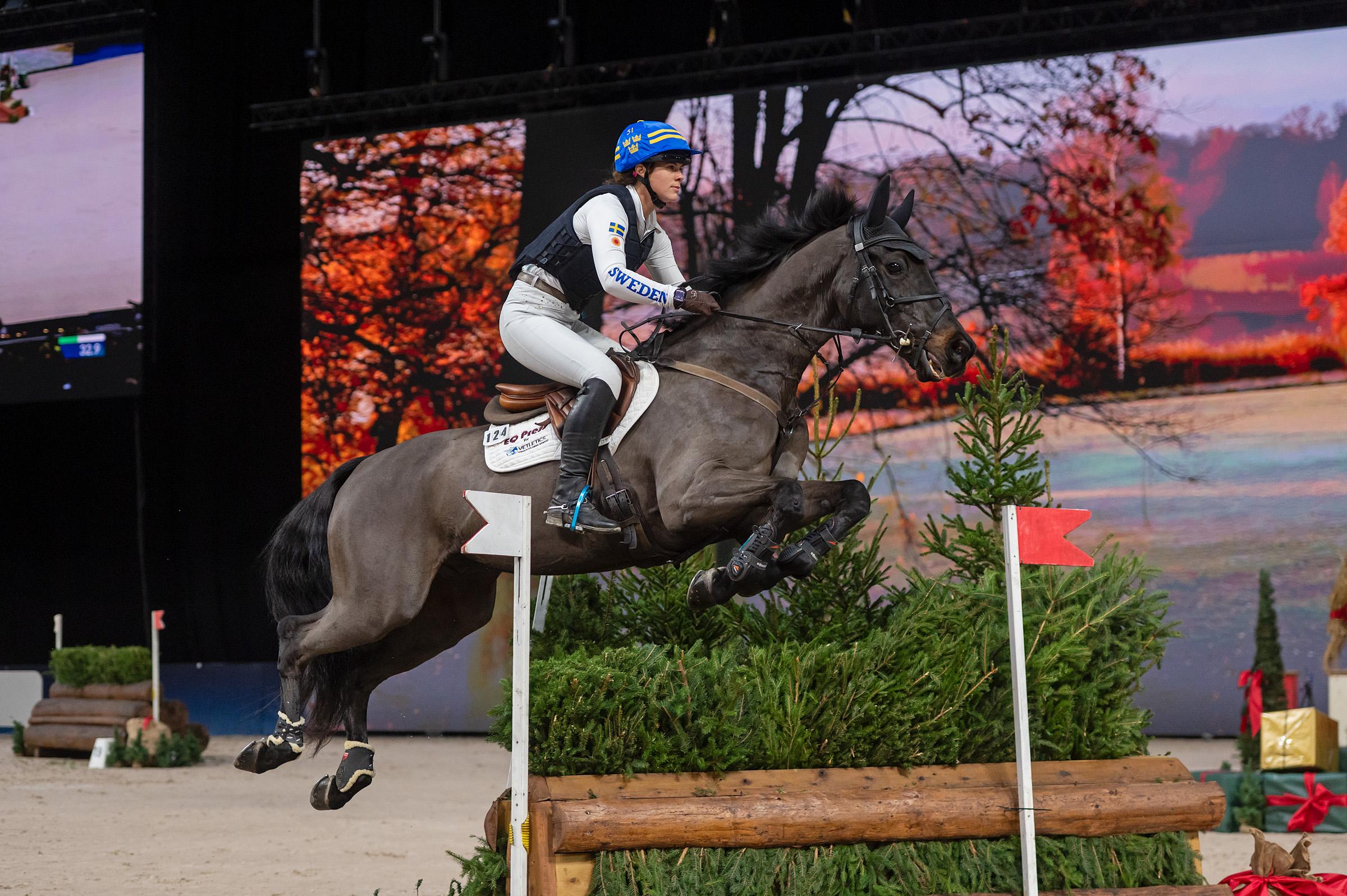 Sofia Sjöborg och Eastbourne. Foto: Jennie Börs