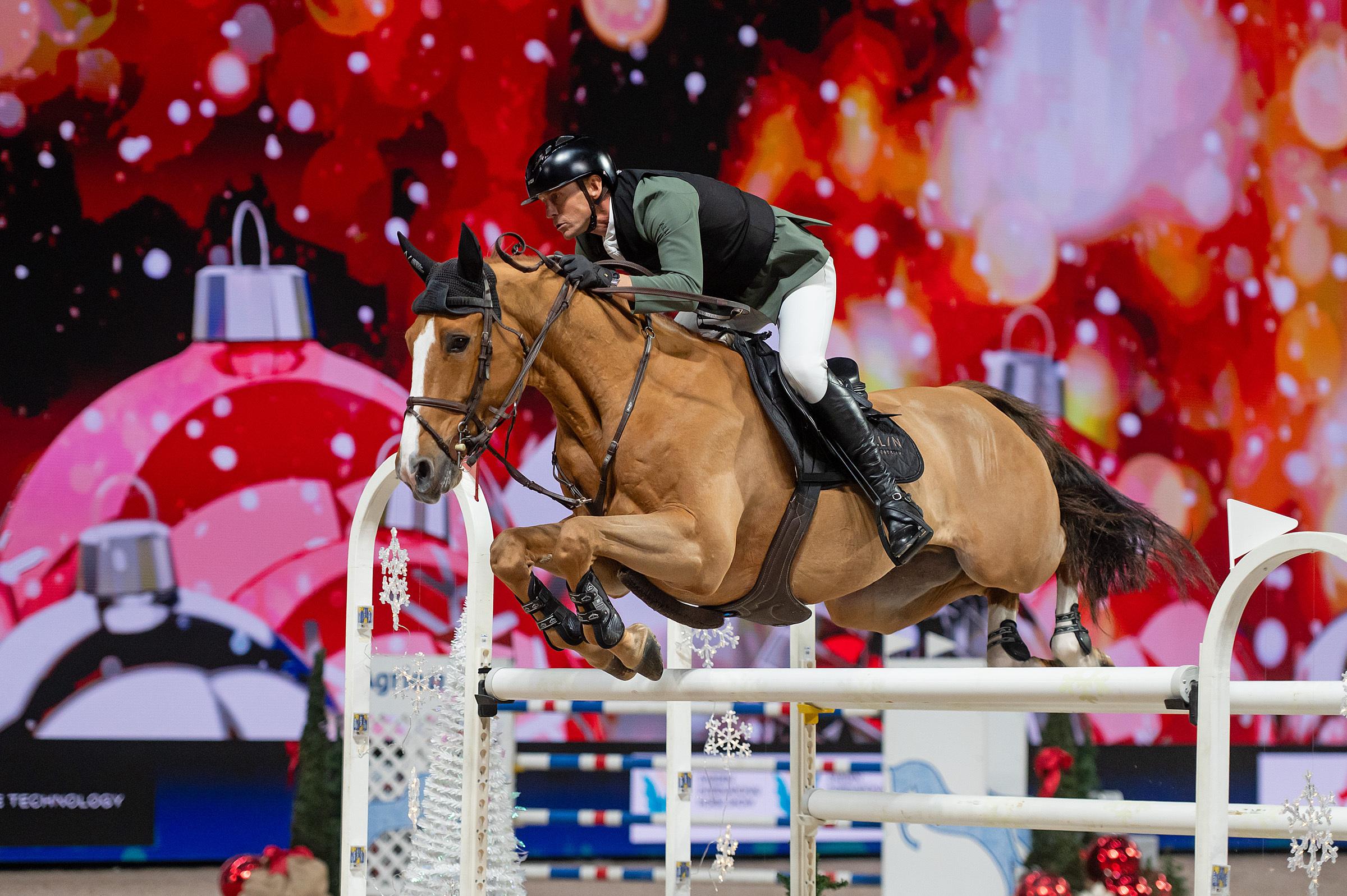 Peder och SV Vroom de la Pomme Z. Foto: Jennie Börs