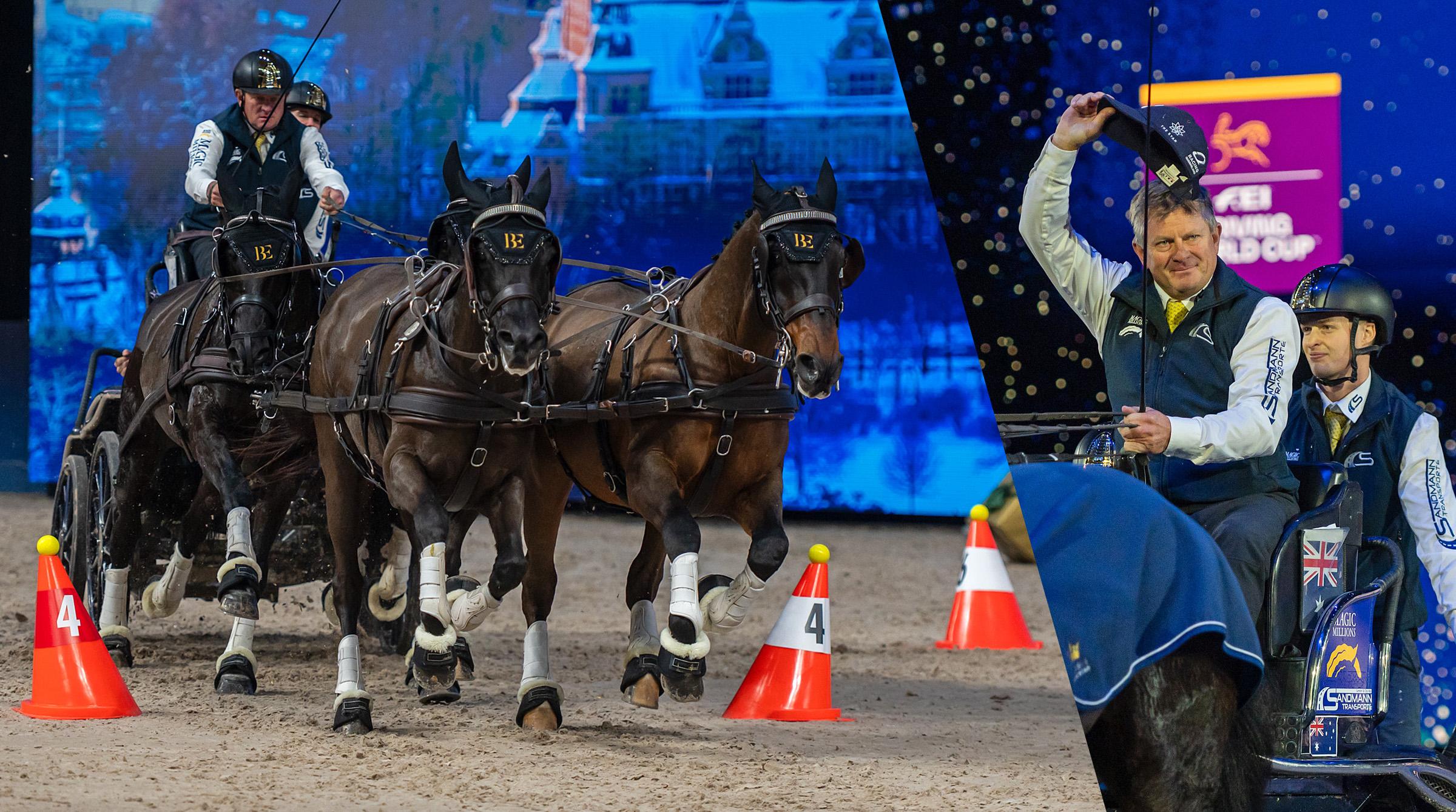 Boyd Excell tog hem segern - trots hård kritik mot banan