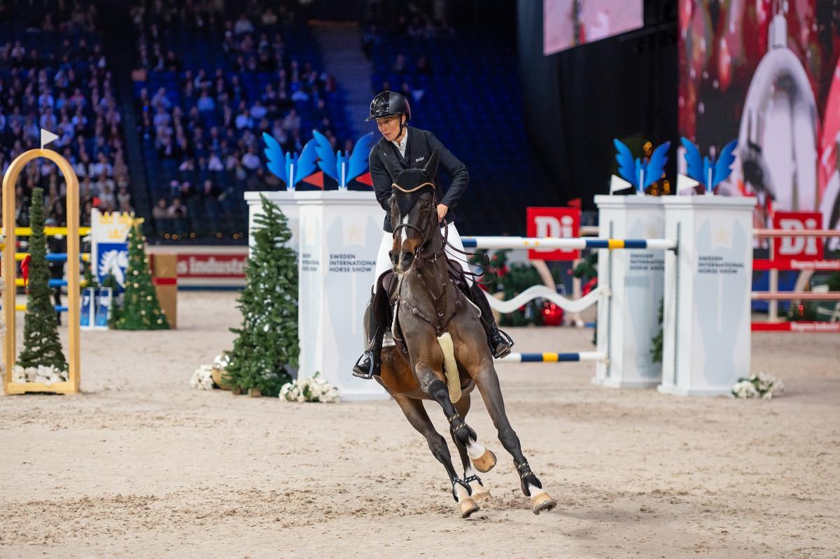 Erika och I. Comme Tessa VHL under gårdagens Grand Prix. Foto: Jennie Börs