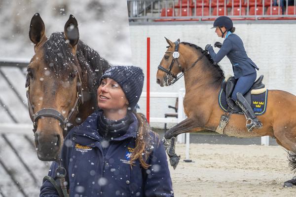 Astrid och Jaguar. Foto: Carlos Hernani